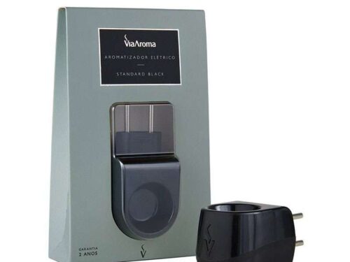 Aromatizador Elétrico Standard Black - Bivolt - Via Aroma