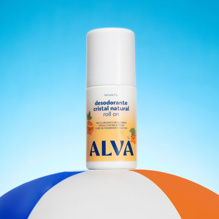 Desodorante Roll On Infantil Laranja Doce 50ml Alva - Image 4