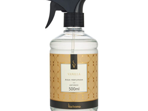 Água Perfumada para Tecidos Vanilla - 500ml - Via Aroma