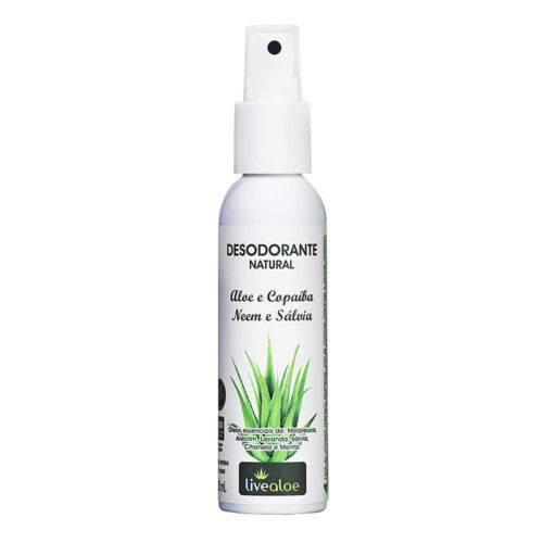Desodorante Natural Aloe Copaíba - 120ml - Livealoe