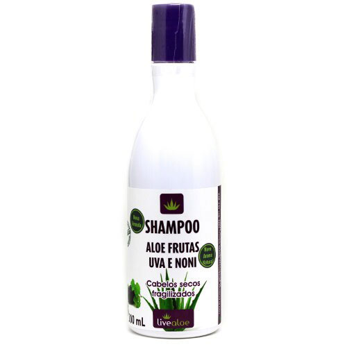 Shampoo Aloe Frutas - 300ml - Livealoe