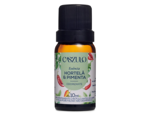 Essência Hortelã e Pimenta Caszulo - 10ml- Via aroma