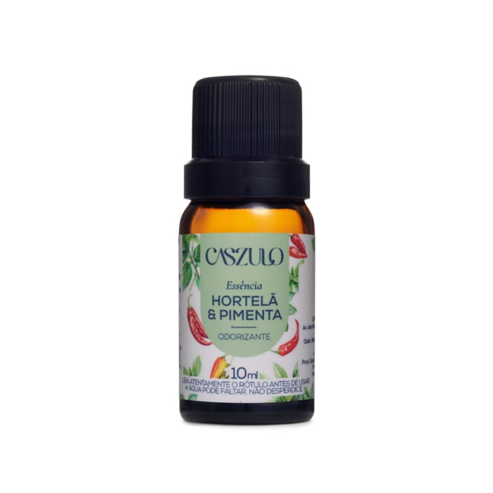 Essência Hortelã e Pimenta Caszulo - 10ml- Via aroma