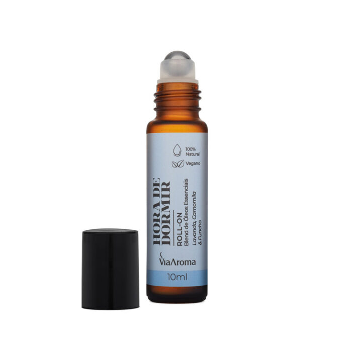 Roll-On Blend Óleos Essenciais Hora de Dormir Via Aroma - 10ml - Imagem 2